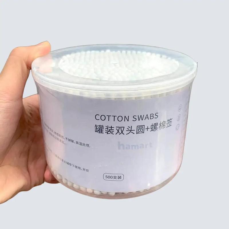 Combo 3 Hộp 500 Tăm Bông Thân Gỗ Tre Ngoáy Tai Người Lớn 2 Đầu Vệ Sinh Tai Đa Năng An Toàn Tiện Lợi Đạt Chuẩn Vệ Sinh An Toàn Sức Khoẻ Women Nữ