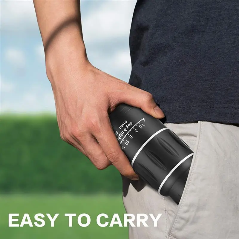 Portable HD Monocular Telescope, 16x52 High Power Compact Monocular Telescope For Bird Watching, Hiking, Concerts, Travel, Small and Lightweight Telescopes 4