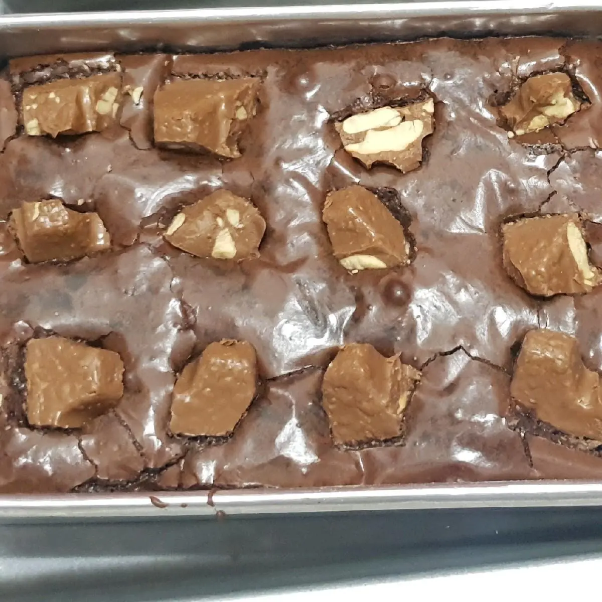 Brownies melted coklat personal silverqueen 15x10cm Alami Bebas Susu