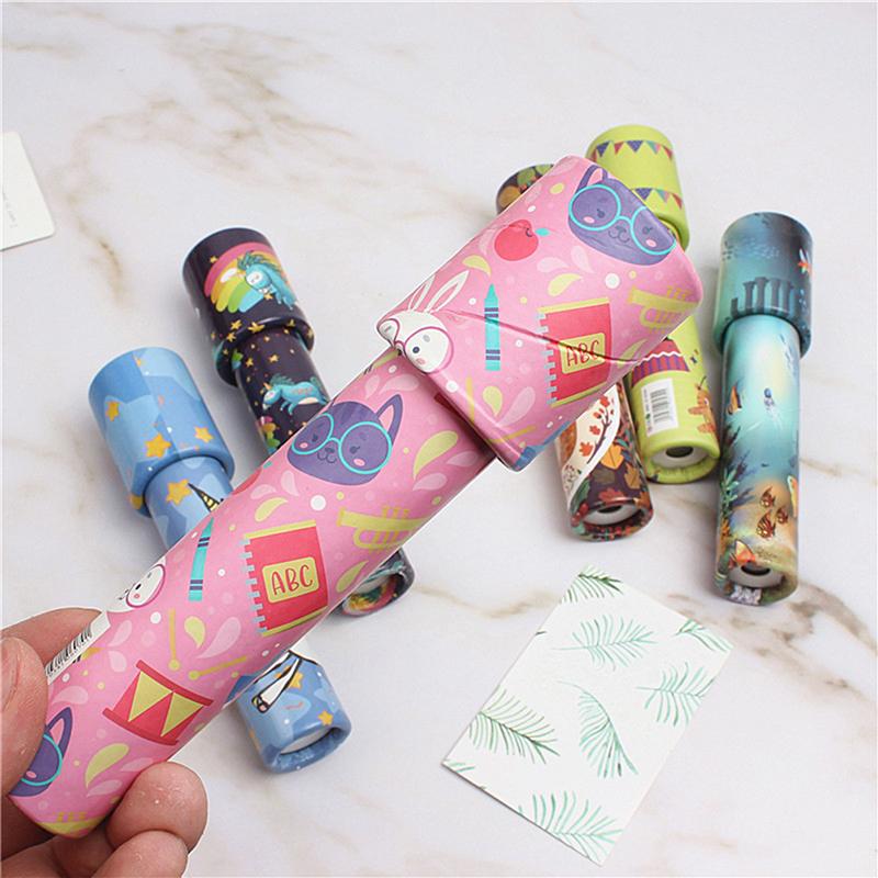 Product Introduction of 1Pc Rotating Kaleidoscope Classic Nostalgic Child Science Experiment Toy Parent-child Kid Educational Toy Magical Change Gift 14