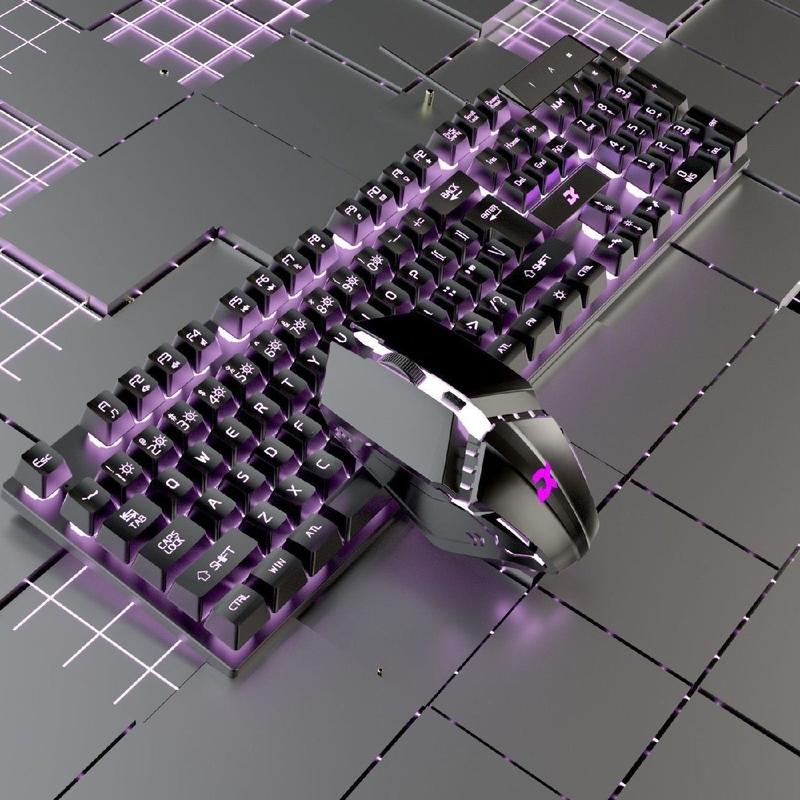 Product Introduction of Bàn phím RGB Marquee, Bàn phím cơ, Bộ chuột cảm giác, Chuyên dụng cho máy tính để bàn và máy tính xách tay chơi game, USB có dây, Năm 2025 0