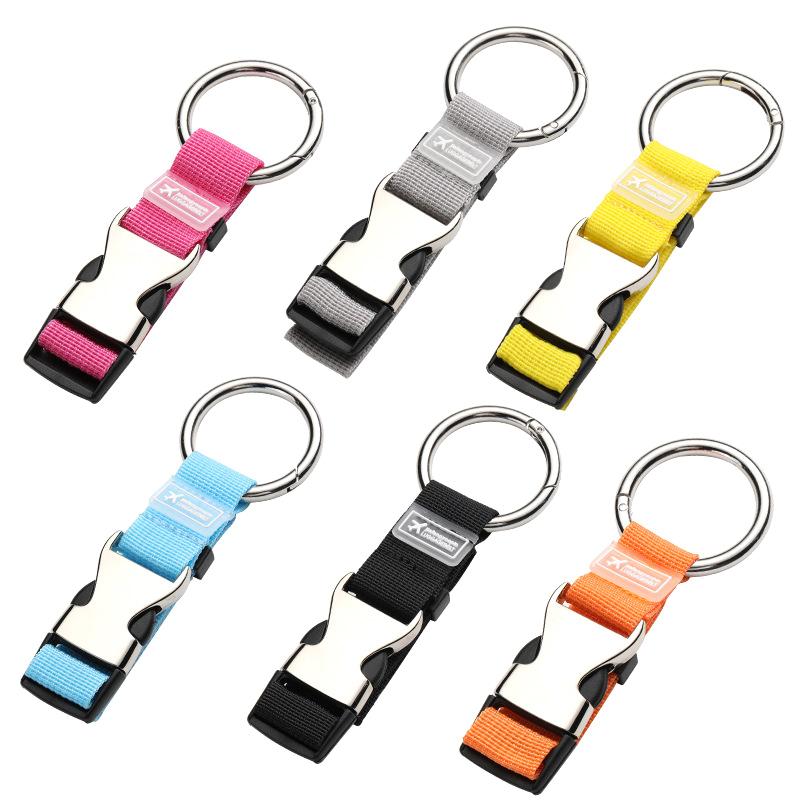 Product Introduction of 1Pcs Luggage Straps For Suitcases Metal Spring Clip Nylon Adjustable Suitcases Belts Luggage Belt For Carry On Bags Hook Strap 29