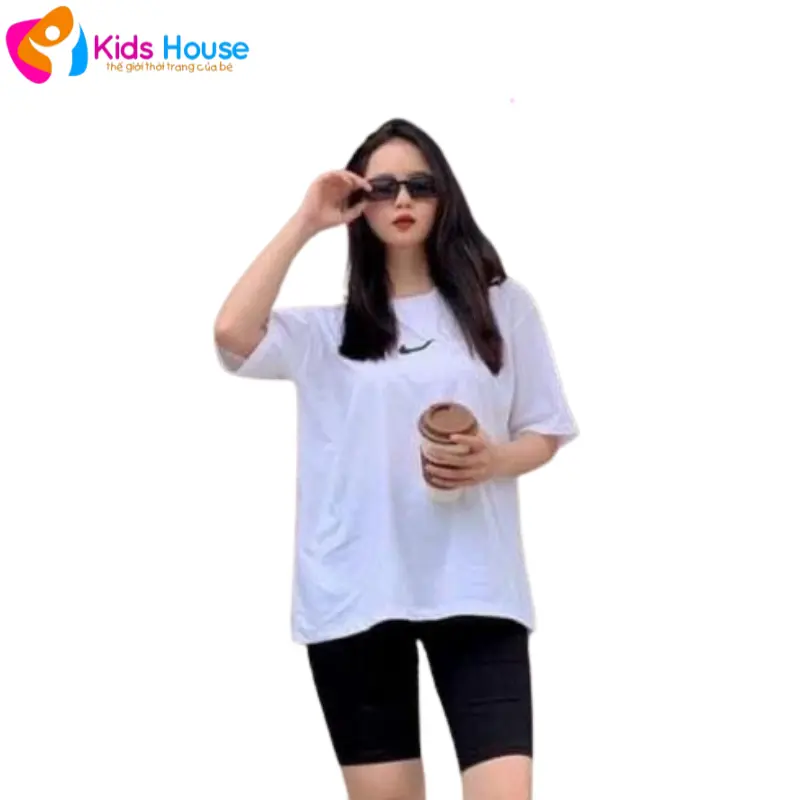 H537-Quần legging ngố màu kem sz M Nữ Women