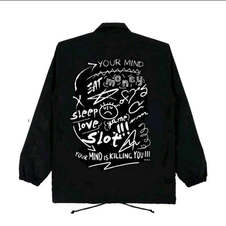 jaket coach satoru gojo//jaket terbaru animasi dewasa 1