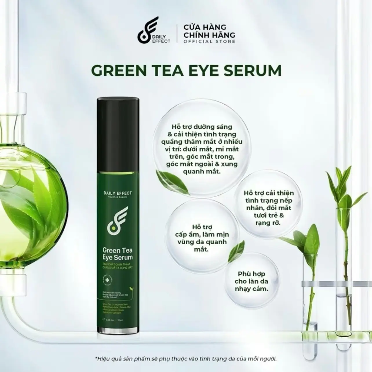 Serum giảm thâm bọng mắt [ Tặng 2 mặt nạ dưỡng ẩm ] Skincare