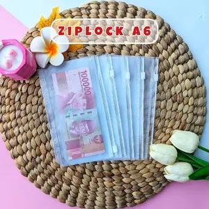 [1 pcs] Ziplock Ukuran A6 harga ecer satuan