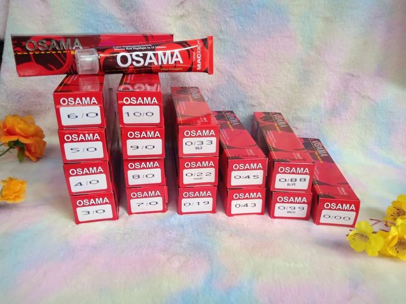 Màu thuốc nhuộm tóc Osama, không có oxy