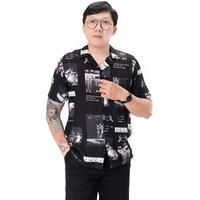 Gambar Jane Frey Clothing Kemeja Lengan Pendek Pria 8158 N Kemeja Pendek Black Panda M-XL - M dari Jane Frey Clothing_NEW Kota Administrasi Jakarta Barat 1 Tokopedia