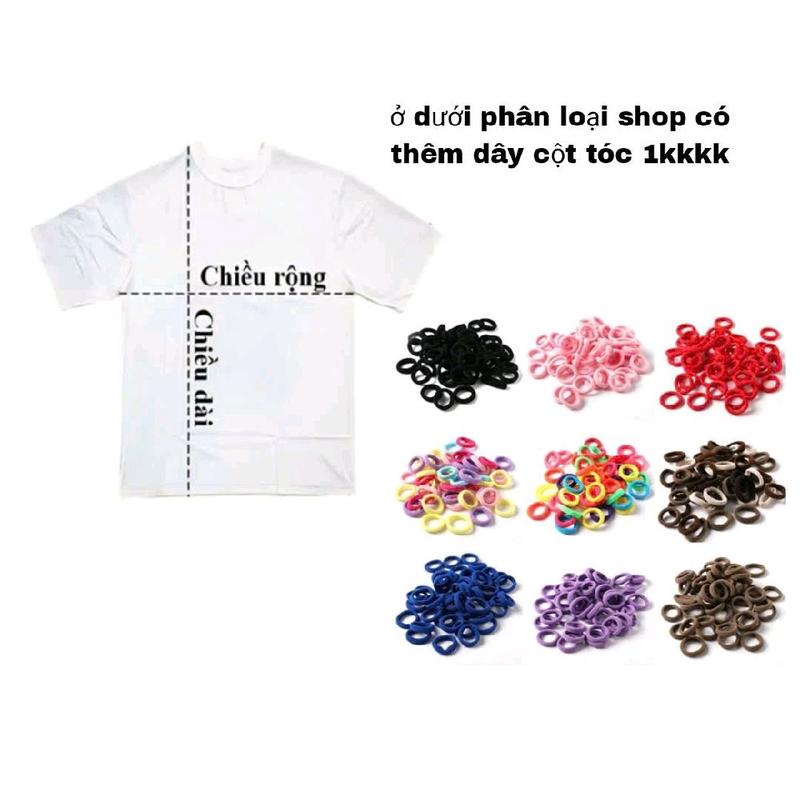 Tổng Hợp Sét Bộ Quần Nơ+Áo Phông CROPTOP trơn cộc tay chất Tăm lạnh siêu xinh 6