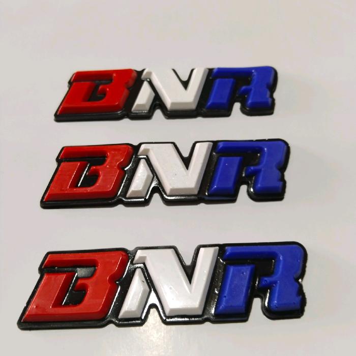 Promo Logo BnR karet satu set tiga piece original - Jakarta Selatan ...
