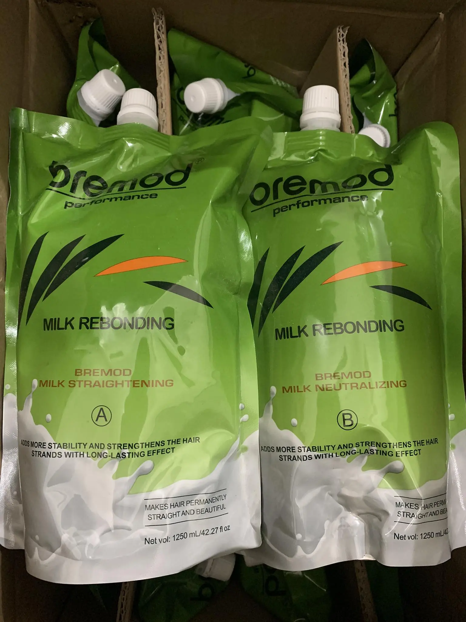 Bremod 2in1 Rebonding Milk (A&B) 1250ml