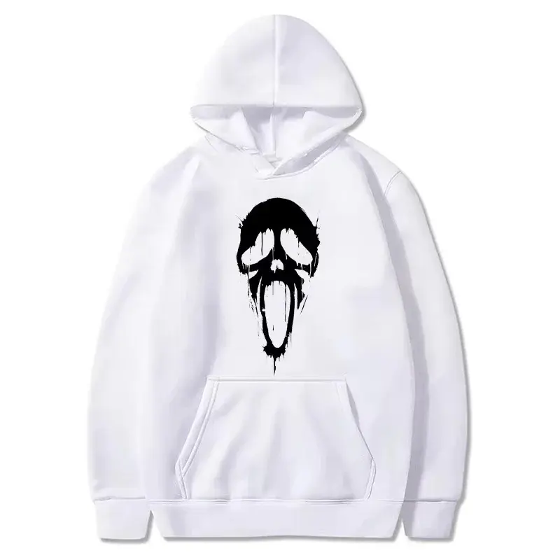 2025 Skull Y2K 2D Hoodie for Men Women Gothic - TikTok Shop
