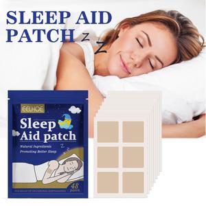 48pcs Sleep Patches,All-Natural Deep Sleep Patches,Eliminate Insomnia Easy to Apply and Comfortable for Men and Women Solution