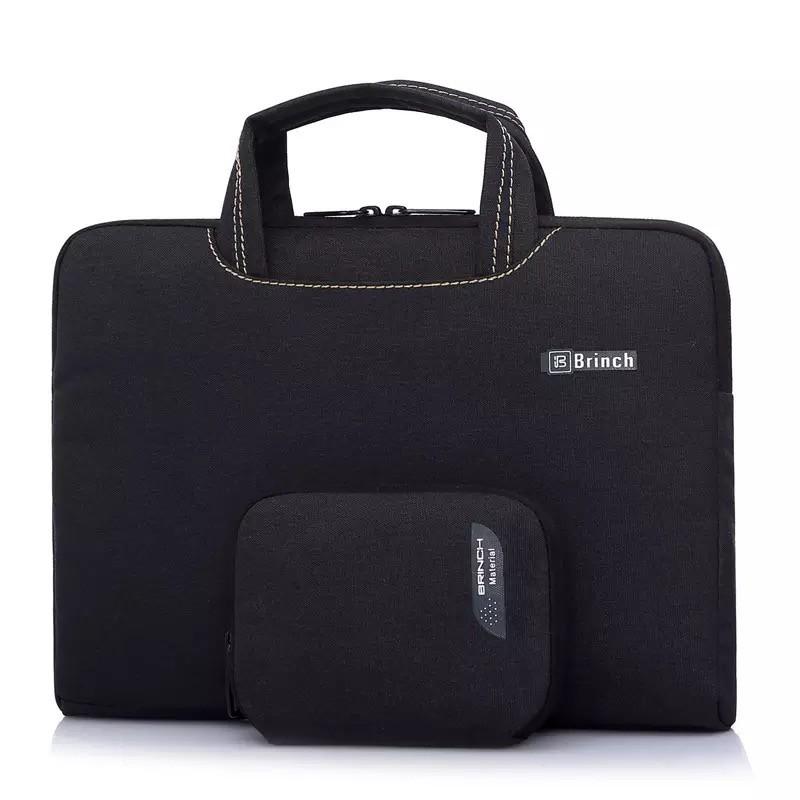 Tas Laptop Jinjing BRINCH Oxford Laptop Sleeve Case free pouch Size 14 15 16 inch 3