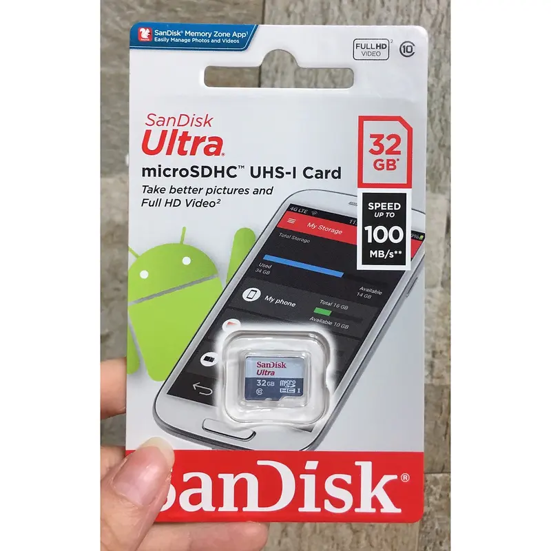 Thẻ Nhớ SANDISK Ultra 32G Phụ Kiện Chụp Ảnh 0