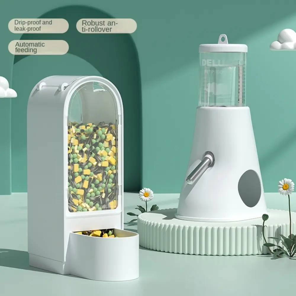 Hamster Feeding Kettle Anti rollover Hamster Water Kettle Large Capacity Drinking Hamster Feeding Leak Proof Pet Water Dispenser Pet Feeder Supplies