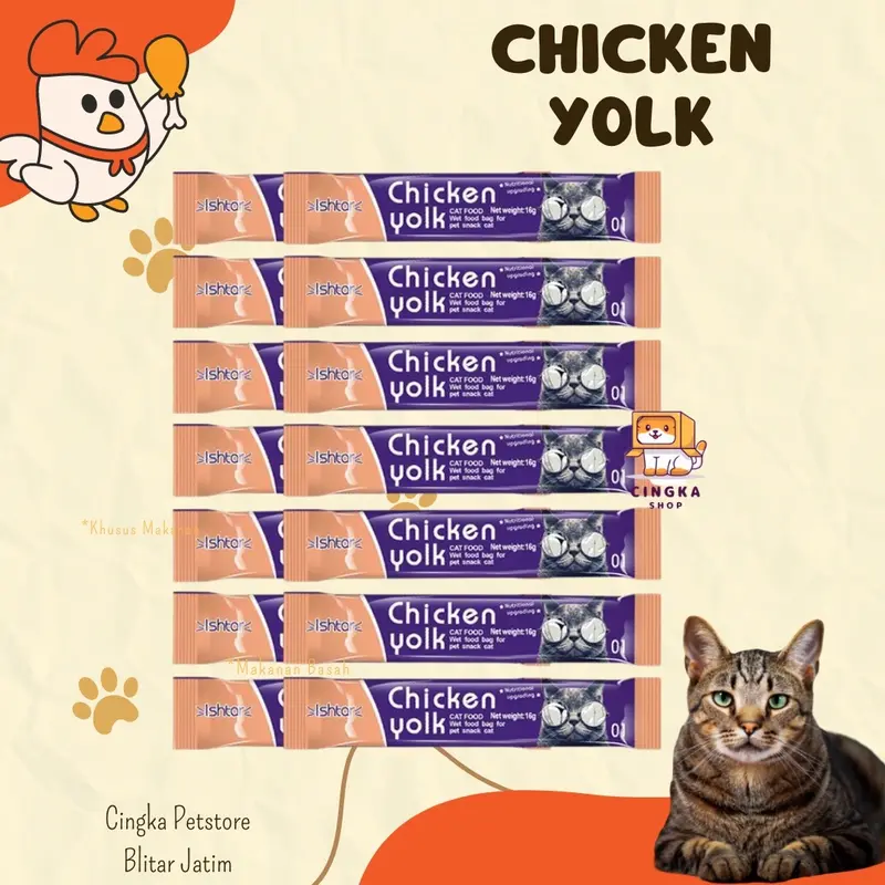 Paket Snack kucing isi 50 pcs 6