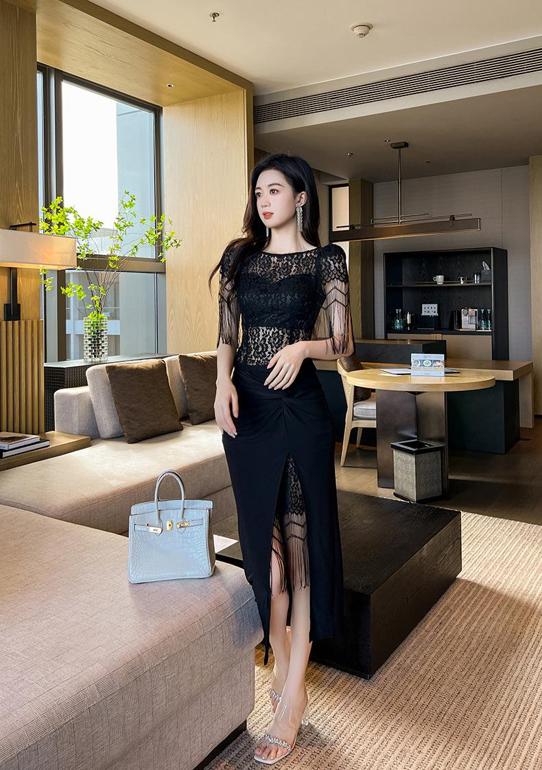 Product Introduction of Áo Sơ Mi Ren Thiết Kế Hotie Kiểu Pháp, Tay Áo Tua Rua Nhìn Xuyên Thấu, Hàng Mới Về, 20504 Nữ Top Women Shirt Umi 24