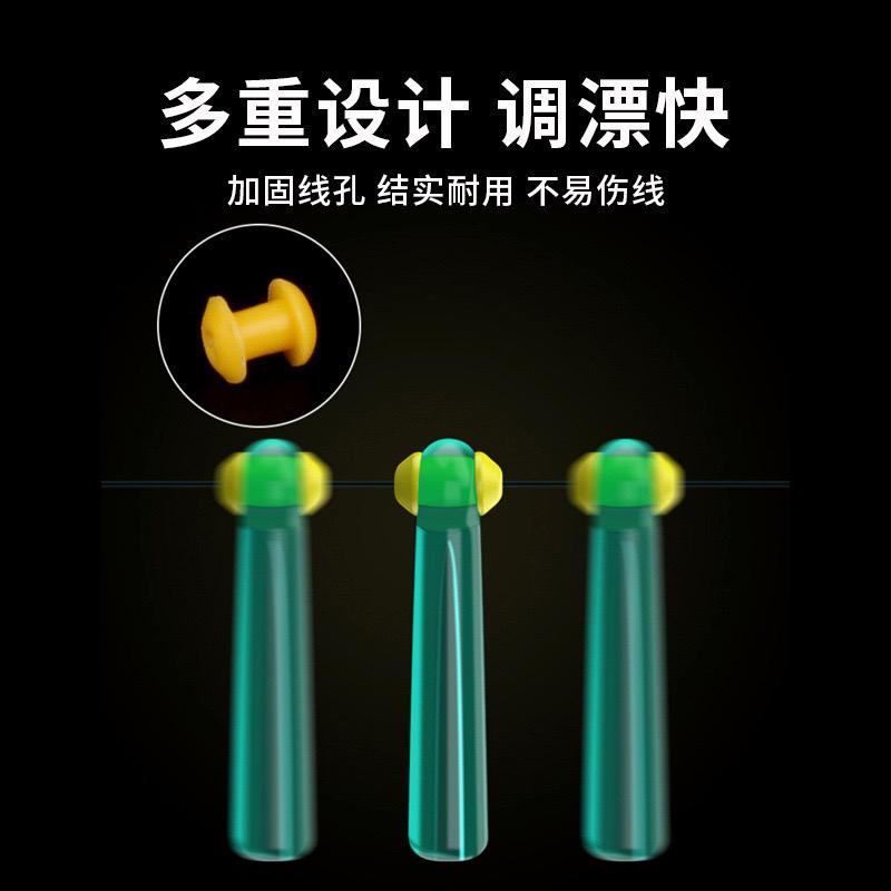 Product Introduction of Hộp Hạt Chặn Câu Đài Cao Cấp Bằng Silicon Có Dây Đầu Cần PE, Hạt Chặn Làm Trục Câu Đơn, Câu Đài 27