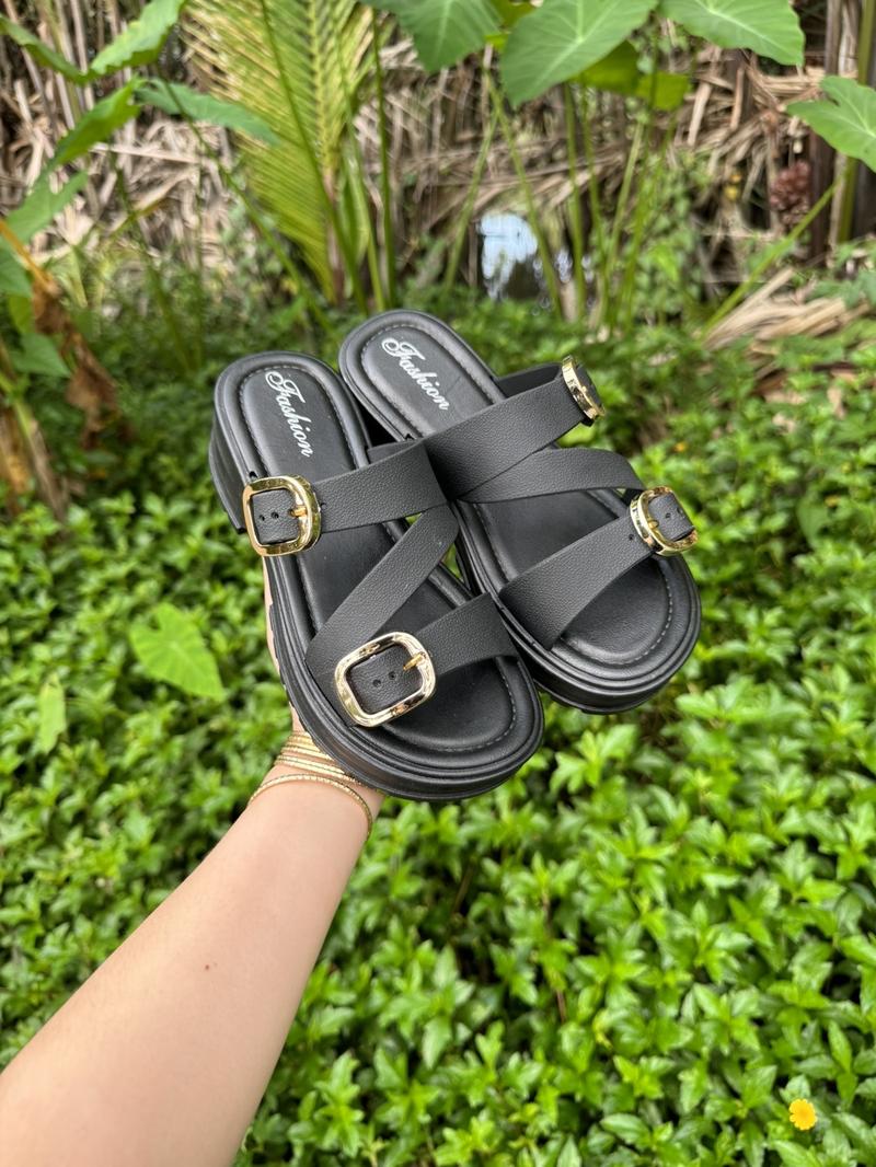 Product Introduction of Dép nữ 3quay hàng Qc mềm êm cao 5cm 6