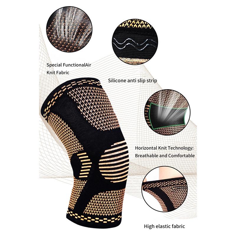Product Introduction of 1pc Copper Compression Gloves Sports Wrist Guard  Gloves Elastic Palm Brace Sleeve Fitness Wrist Support Wristband 23
