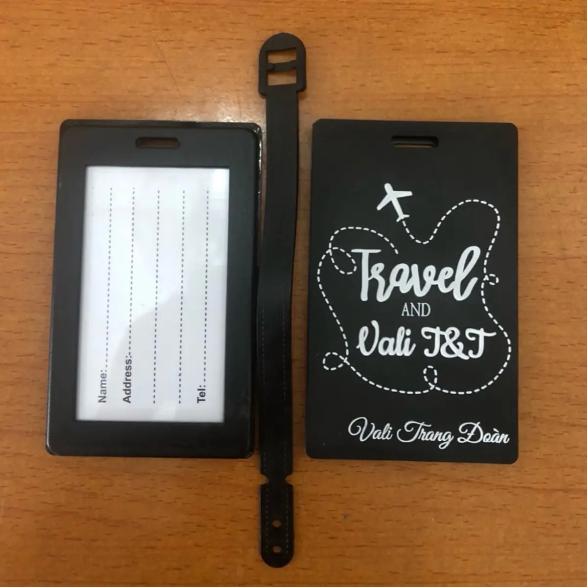 Name Tag - Thẻ Đeo Tên Silicon chống thất lạc Vali Phụ Kiện Hoa