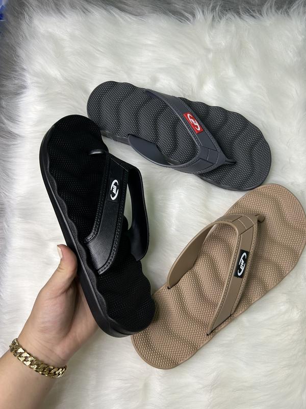 Combo 3 ĐÔI dép nhựa Duwa, quay kẹp Nam/Nữ, bề mặt gợn sóng giúp massage bàn chân, siêu nhẹ, chắc chắn, ma sát tốt, không trơn trượt (DH324-1) DéP Đế Bằng