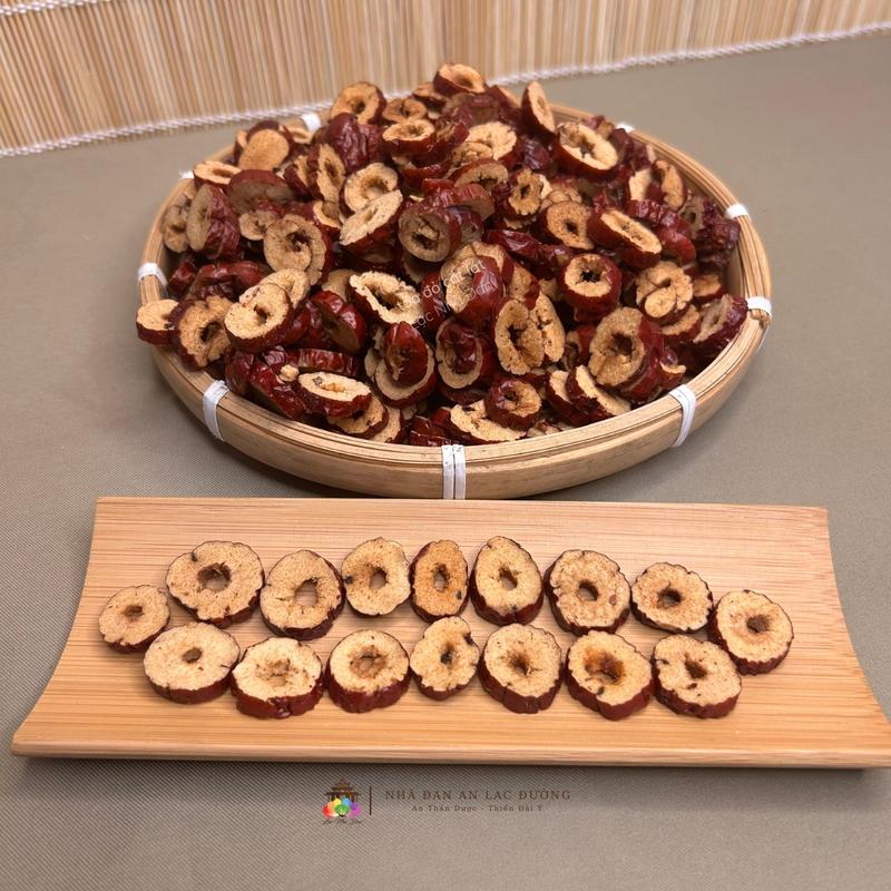 100g Táo đỏ cắt lát sấy khô, táo ngọt tự nhiên 5