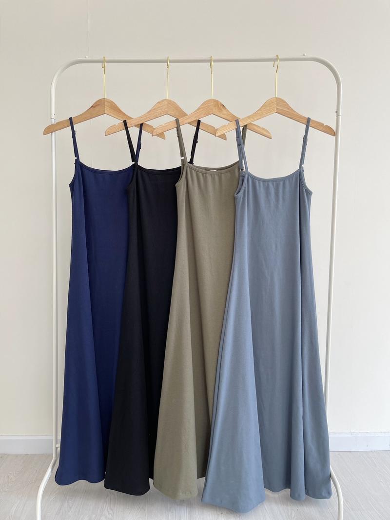 Product Introduction of Sophie Dress - Váy 2 dây dáng dài chất thun tăm dày dặn loại 1 17