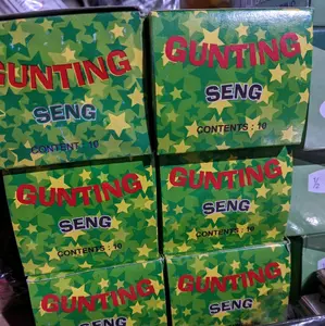 Kartu domino gunting seng isi 10 kotak