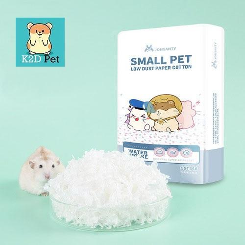 [Gói Chiết 50g] Giấy lót chuồng Hamster Small Pet Cotton Jonsanty 1LB