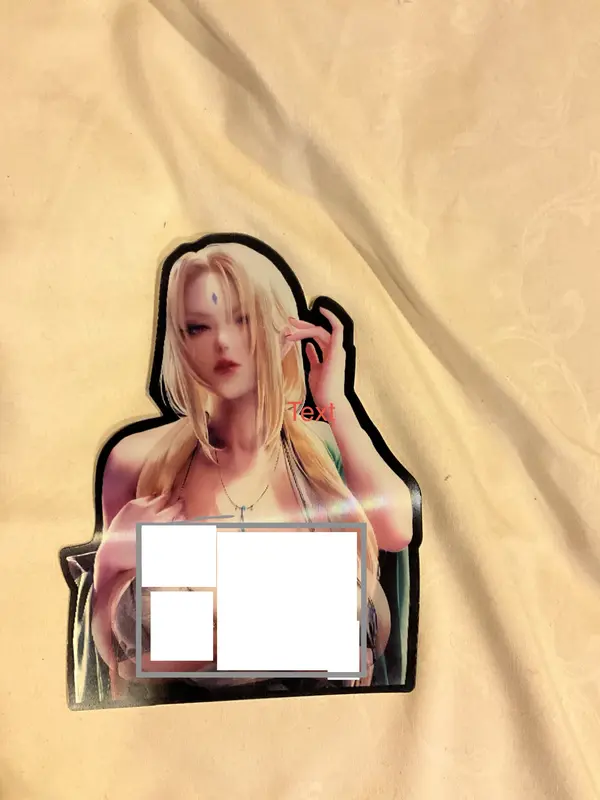 3D Sticker Lenticular Naruto Shippuden Anime Stiker 8