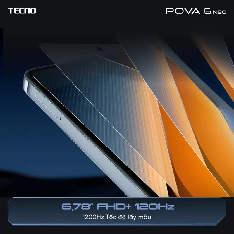 Điện thoại Tecno Pova 6 Neo (8GB/128GB) - Helio G99 Ultimate | 7000mAh | Sạc nhanh 33W | Hàng Chính Hãng 3