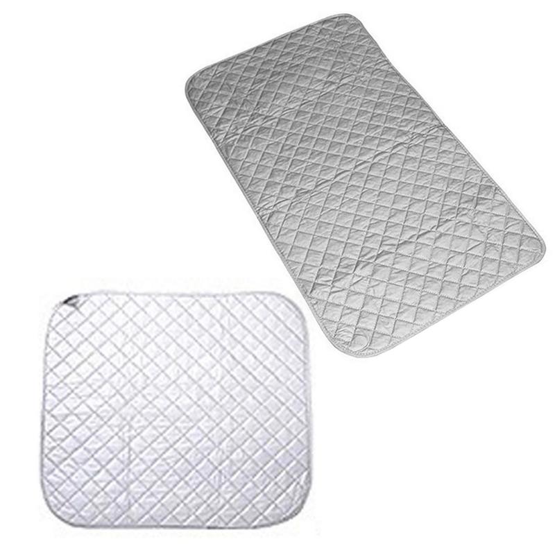 Conilii Iron Pad for Quick Repairs Heat Resistant Ironing Pad Foldable Ironing Board Cover Heat Resistant 200°c Compact Size Dryer Cover for Ironing Table Buyers' Choice 5