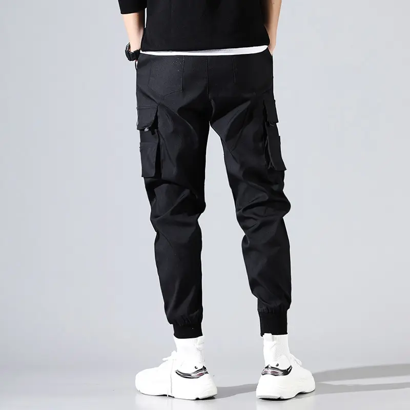 Quần Túi Hộp Cho Nam, Hàng Có Sẵn Nhanh Khô, Phong Cách Jogger, Thích Hợp Cho Trang Phục Thường Ngày Ngoại Cỡ S-3XL, Quần Túi Hộp Nam 4