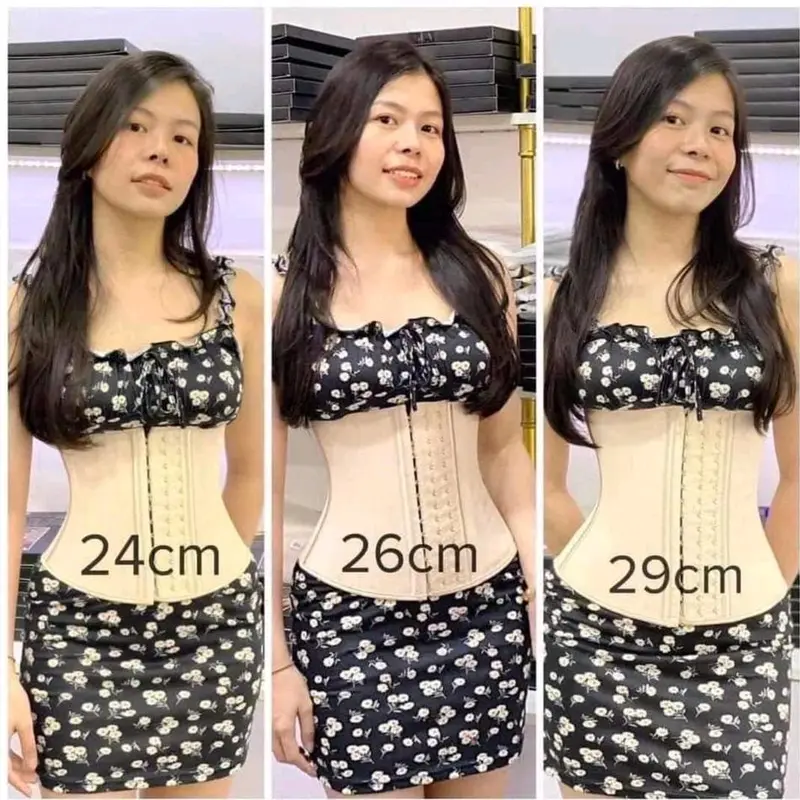 Latex chuẩn 25 Xương Hy Lạp, đai nịt bụng siết eo 2