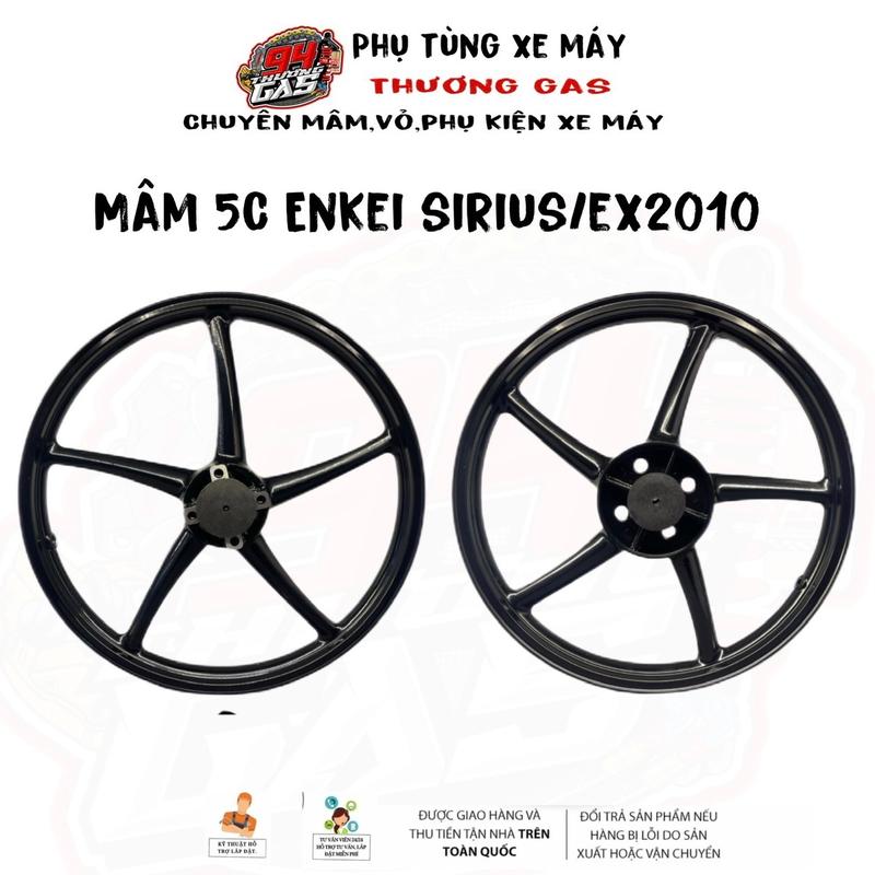 Mâm 5C Enkei Sirius/Ex2010 Phụ Tùng Phụ Kiện