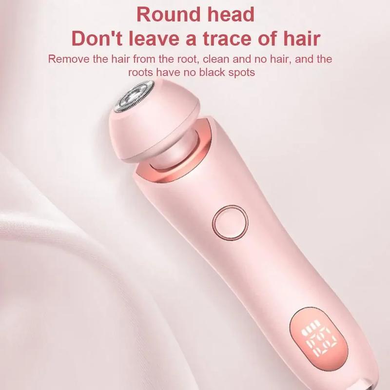 Product Introduction of Painless Hair Removal At Home, 2 In 1 Electric Shaver Razors For Women, Bikini Trimmer For Pubic Hair, Wet & Dry Electric Shaver Steel Waterproof Gentle Removable Stainless Stainless Steel Comfort Portable IPL Hair Removal with Cooling 29