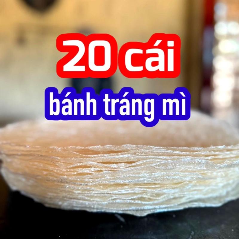  20 Cái Bánh Tráng Mì mỏng nhúng nước ĐẶC SẢN BÌNH ĐỊNH 
