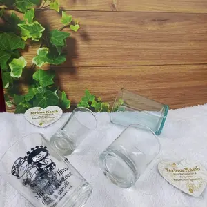 Souvenir gelas sloki free 50pcs sablon nama + free ucapan