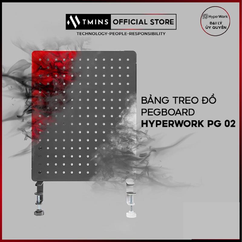   SỐC  Bảng treo đồ Pegboard HyperWork PG02 - Hàng Chính hãng Treo Tường Decor Trưng Bày Kệ 