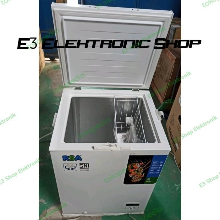 Kulkas Chest Freezer RSA CF160 Energy Saving CF 160 - Shop | Tokopedia