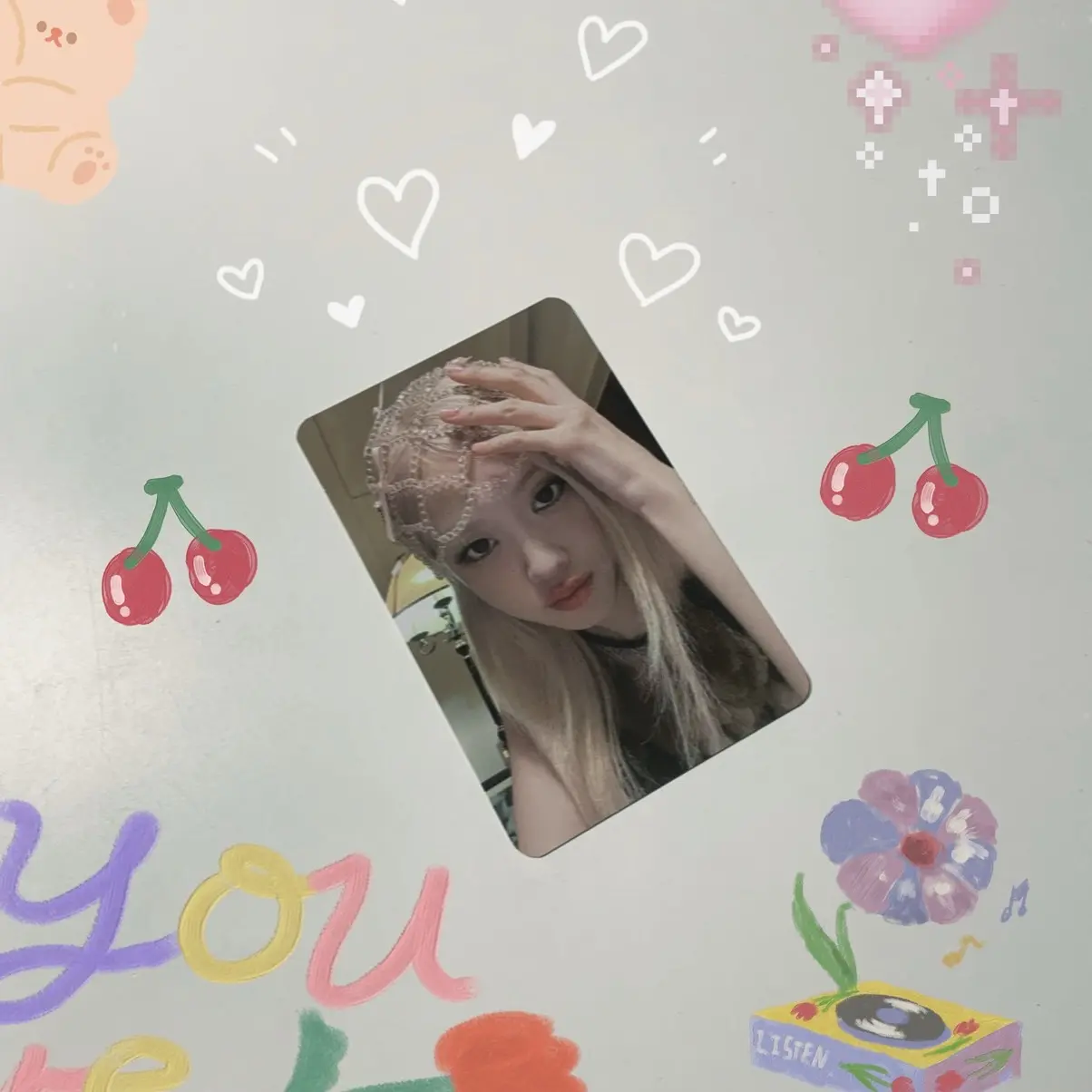 Card bo góc black pink chính hãng