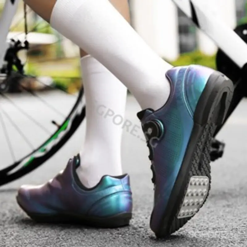 Men Fashion Non Cleat Cycg Shoe Flat Sneaker Mtb Men's and Women Sport Mountain Bike Unisex Spd Racing Bicycle Shoes Speed Outdoor Non-slip Rubber Sneakers P1CC