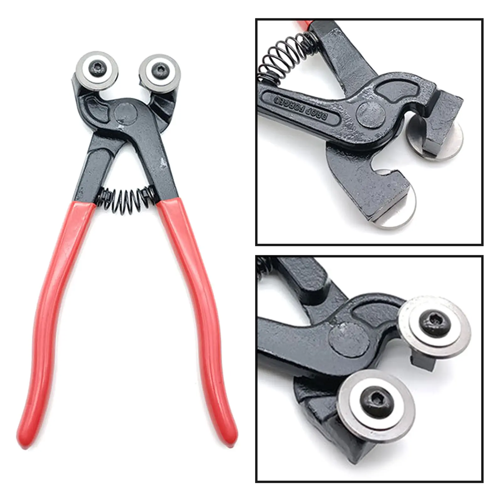 Professional Glass & Ceramic Tile  8 Inch Heavy-Duty Wheeled Glass Tile Tool with Pro-Grip Handle Tile & Mosaics