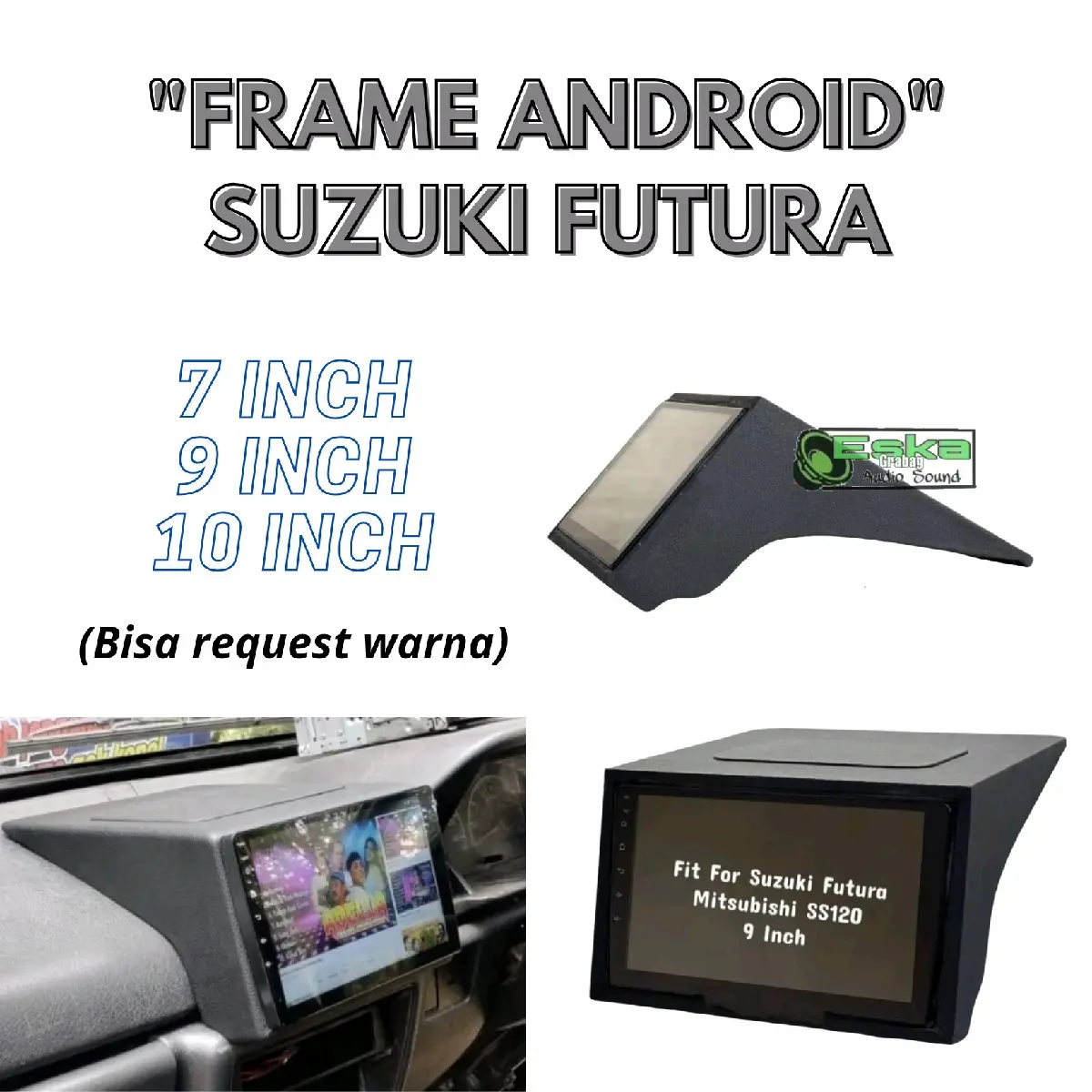 frame android suzuki futura dudukan headunit dudukan headunit android futura
