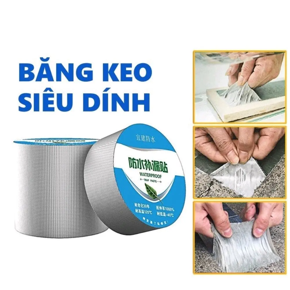 Băng keo siêu dính chống thấm kích thước 5cmx5m