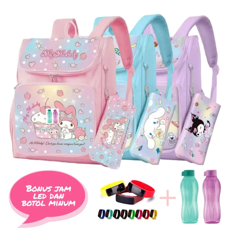 tas sekolah anak tk dan sd perempuan - tas ransel anak cewek lucu Fashion 0