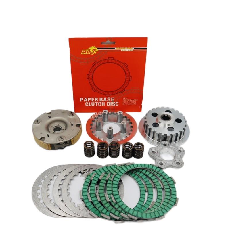 Phụ Kiện REDLEO Bộ Ba Càng Nồi Trước 5 Tép - Bộ Đế Nồi Sau Sử Dụng 5 Lá Bố - 5 Lò Xo Nồi - Bố Nồi dành cho các dònb xe Wave Dream. Phụ Tùng