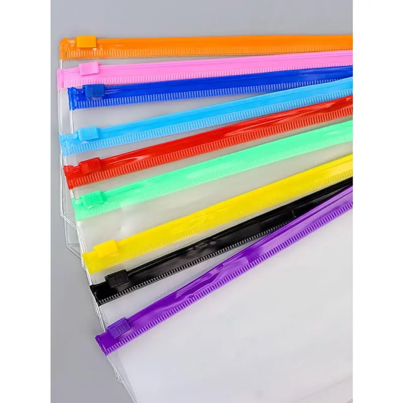 ziplock binder a6-a5/zipper bag A6-A5/Binder Divider/Serbaguna Pouch Zipper Ziplock Warna Binder-Ms.Pepeleria 2